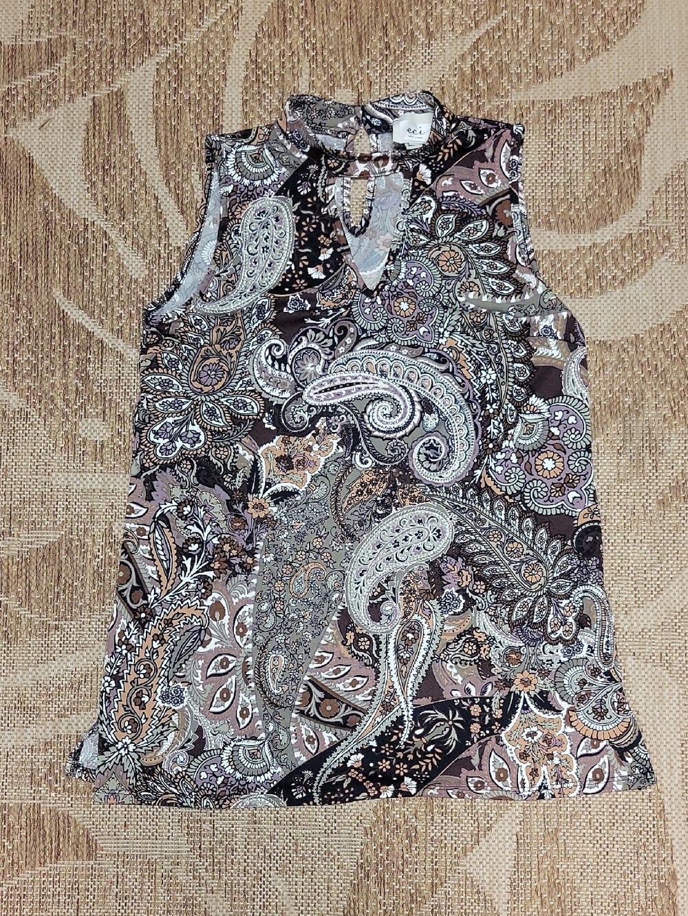 ECI Y2k Paisley Tank Tunic
